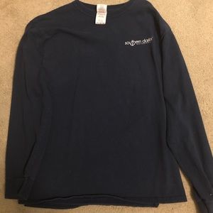 Navy Longsleeve Tee